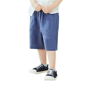 清爽亚麻 纯色短裤（儿童）	1523023