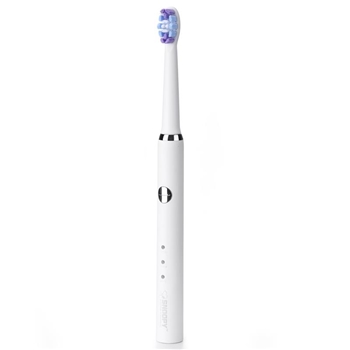 史努比（SNOOPY） 电动牙刷充电式声波震动家用成人智能抗敏感全身防水自动牙刷 月白色升级款电动牙刷  SP-N190