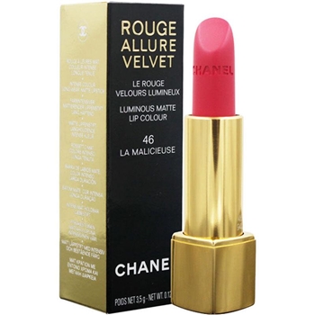 【香港直邮】法国香奈儿 Chanel 香奈儿口红女士丝绒限量46# 罂粟西瓜红 3.5g